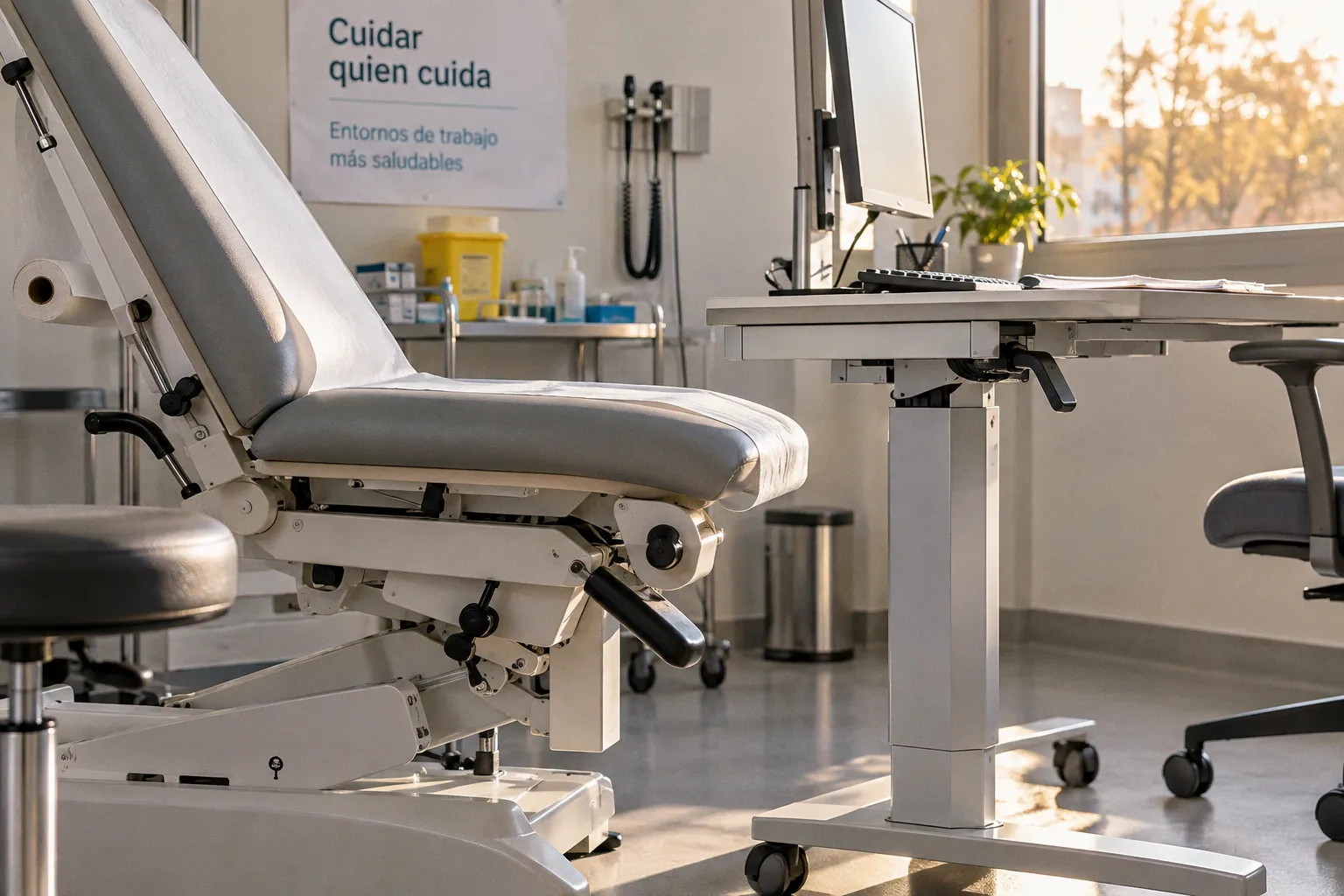 Adaptación ergonómica del puesto sanitario: checklist de inicio